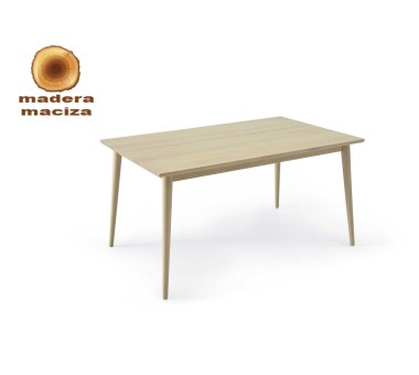 Mesa nórdica madera maciza...