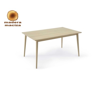 Mesa nórdica madera maciza...