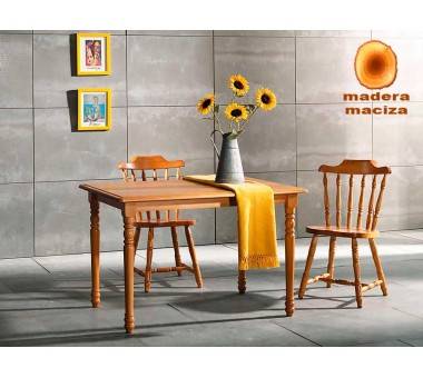 Mesa fija madera maciza...