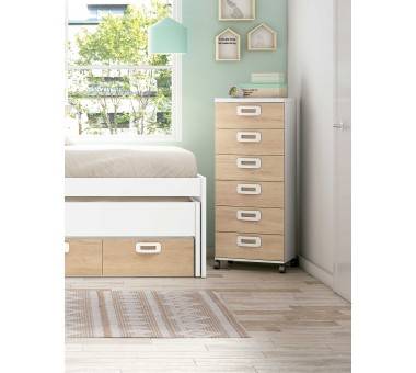 Sifonier 6 cajones 50 cm...