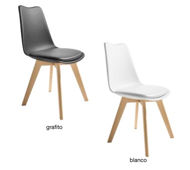 Silla tapizada modelo 1102