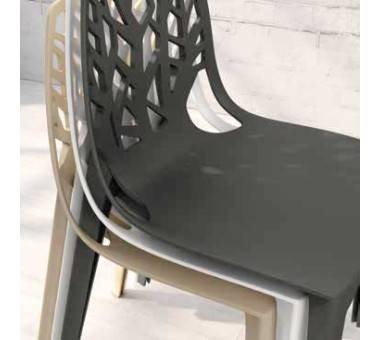 Silla apilable de polipropileno Praga modelo 1080