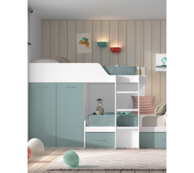 Tren compacto dos camas