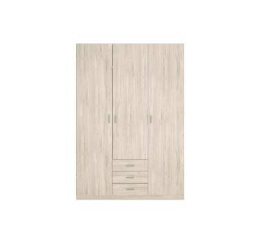 Armario 3 puertas +3 cajones de 150 cm