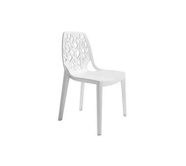 Silla apilable de polipropileno Praga modelo 1080
