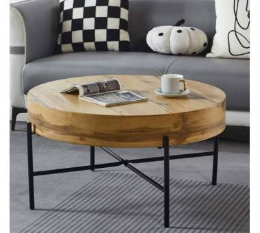 Mesa auxiliare redonda Natur fondo ambiente