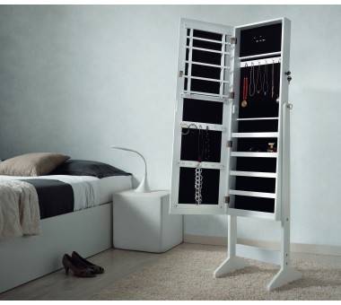 Lagam Jewelry Mirror Storage and beauty!41 cm (width) x 160 cm (height) x 36 cm (depth).