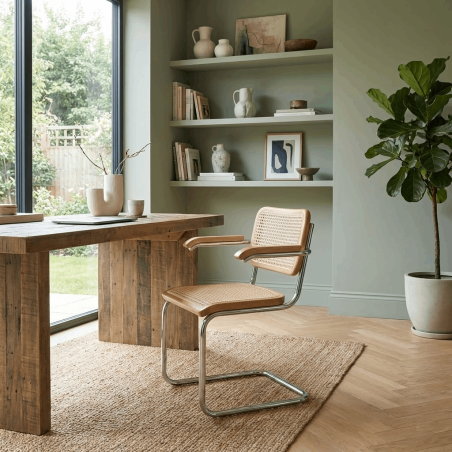 Silla Marce Natural: El Icono del Diseño en tu Comedor